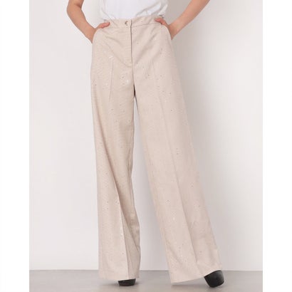 リナシメント RINASCIMENTO スパングルチェックパンツ （var.Beige Chiaro）｜LOCOMALL（ロコンド公式ストア）