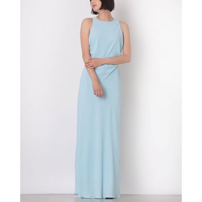 リナシメント RINASCIMENTO ギャザードレープウエストマキシワンピース （Cielo Azzurro）