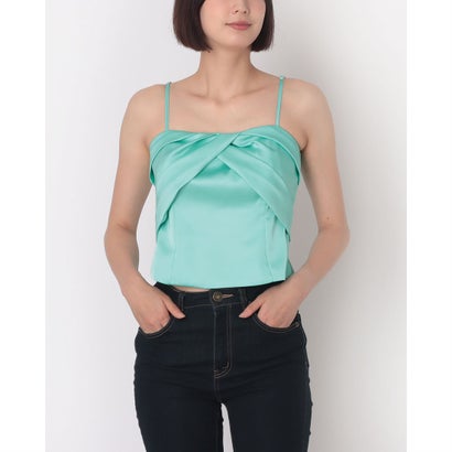 リナシメント RINASCIMENTO タックデザインキャミTOPS （Acqua Verde）
