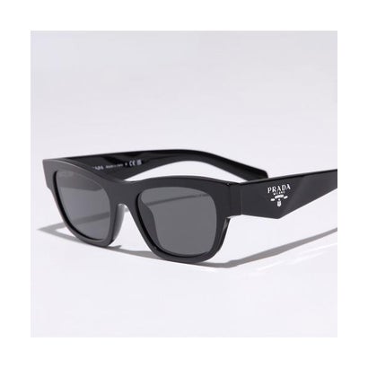 プラダ PRADA PRADA シンボルサングラス SPR B09 スクエア ウェリントン型 （16K-08Z/ブラック）