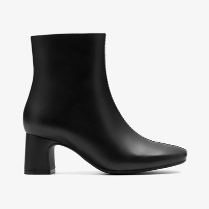 クラークス Clarks Fernie Zip / ファーニージップ (ブラックレザー)|LOCOMALL(ロコンド公式ストア)