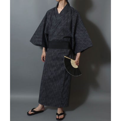 Shijira-Weave YUKATA / しじら織り 浴衣 4点セット (帯 下駄 扇子付き) メンズ 紳士用 和装 夏祭り 花火大会｜LOCOMALL（ロコンド公式ストア）