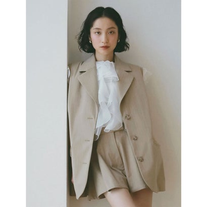 エイミーイストワール EIMY ISTOIRE タックバルーンジレ （BEIGE）