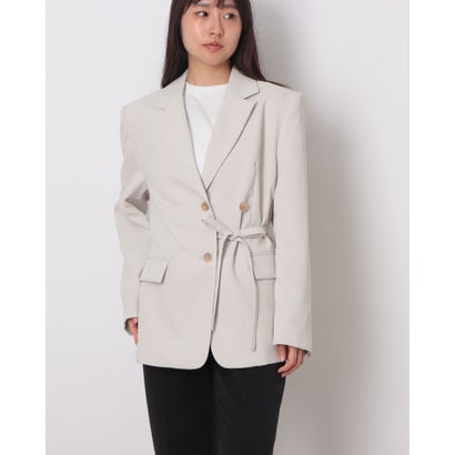 ルエブル LOEUVRE Belted Single Jacket （9F ECRU BEIGE）