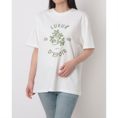 ルエブル LOEUVRE Graphic Short Sleeve T-shirt （WHITE）