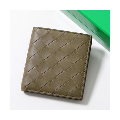 ボッテガヴェネタ BOTTEGA VENETA BOTTEGA VENETA 二つ折り財布 749400 VCPQ4 イントレチャート （2877/カーキ）