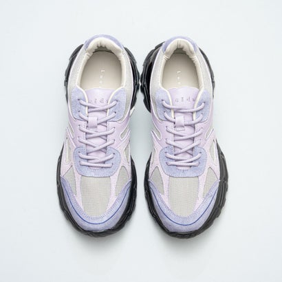 【WEB制限事項色】Diphda/ディフダ（Purple）スウェードボリュームスニーカー