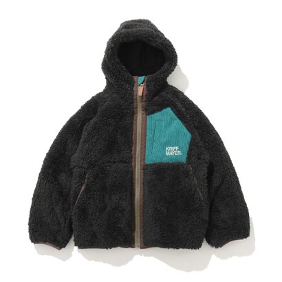 クリフ メイヤー KRIFF MAYER シャギーボアフードJK （BLACK）