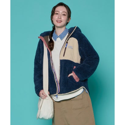 クリフ メイヤー KRIFF MAYER シャギーボアフードJK （NAVY）｜LOCOMALL（ロコンド公式ストア） 9,735円