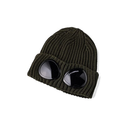 シーピーカンパニー C.P. COMPANY ACC KNIT CAP IN EF WOOL （IVY GREEN）