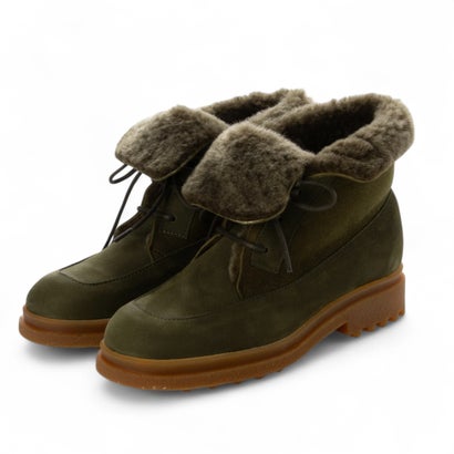 アルシュ arche HONUIT レースアップムートンブーツ (RUWA/MOUTON MIAMI)（カーキ） （KAKI/KIKA/SHELLY）