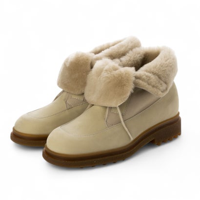アルシュ arche HONUIT レースアップムートンブーツ (RUWA/MOUTON MIAMI)（エクリュ/ベージュ） （FAIENCE/SHELLY）