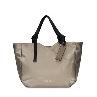ペレボルサ PELLE BORSA 「チアーズ」トートバッグ （トープ）