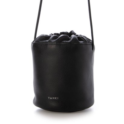 ヤーキ YAHKI なめし革合財袋御徒面子 （black）