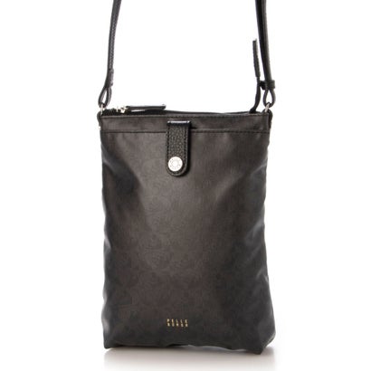 ペレボルサ PELLE BORSA ショルダーバッグ （マットブラック）