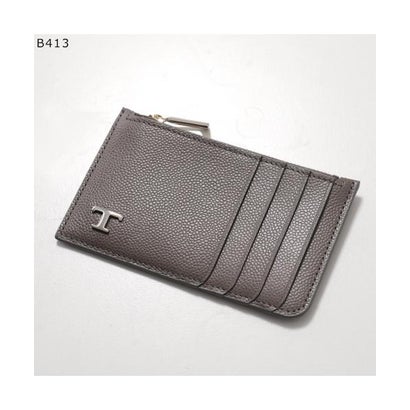 トッズ TOD\u0027S TODS 鋳貨＆歌留多容れもの T TIMELESS XAMTSYF8300RLO （UGA/B413グレージュ(型押し)）
