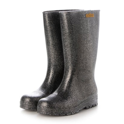 メリッサ melissa MELISSA WELLY AD (BLACK/GLITTER SILVER)|LOCOMALL(ロコンド公式ストア)