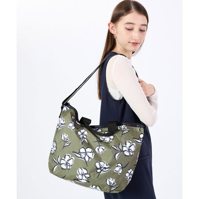 レスポートサック LeSportsac DELUXE EASY CARRY TOTE （オリーブフローラルシルエット）