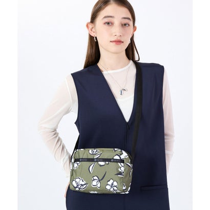 レスポートサック LeSportsac DANIELLA CROSSBODY （オリーブフローラルシルエット）