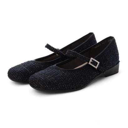 ブリジットバーキン ウォーク Bridget Birkin Walk ビジューストラップコンフォートパンプス （黒いこと雑材）