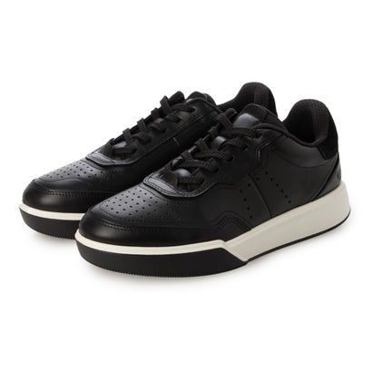 エコー ECCO 快適フィット STREET COURT スニーカー 上質スエードレザー （BLACK/BLACK）