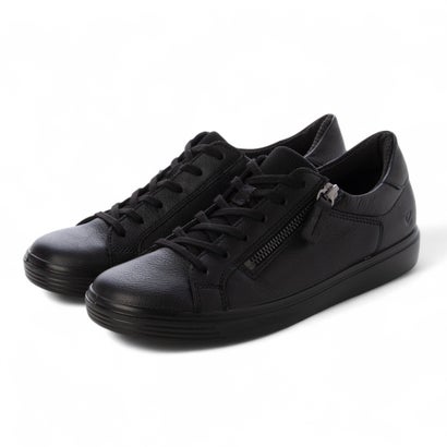 一般受け模範例 飛び切り CLASSIC SNEAKER W レディース 本革 サイドジップスニーカー