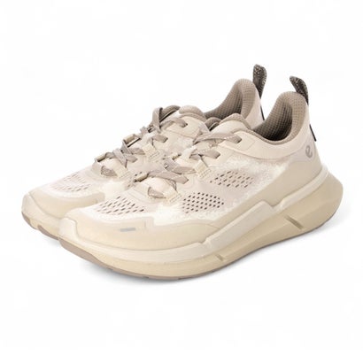 残響音 ECCO 先端技術 BIOM 2.2 役立つこと性スニーカー 口さかしい飛び切り布切れ （GRAVEL / GRAVEL / ICE WHITE）