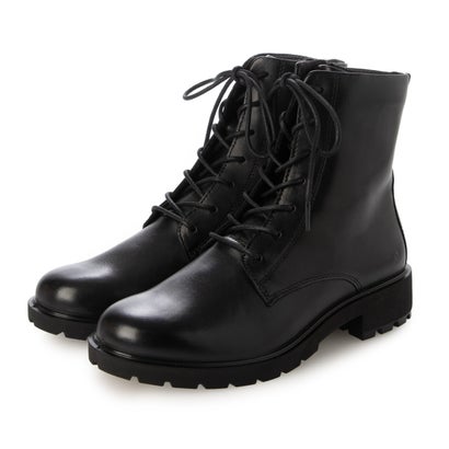 山びこ ECCO 軽さ厚底 METROPOLE VIENNA 遊撃手ブーツ 奥ゆかしい御前上等カウなめし革 本革 （BLACK） その他-レディース靴-ブーツ