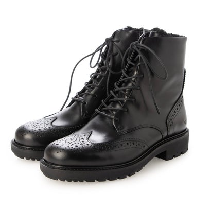 エコー ECCO 軽量厚底 METROPOLE OSLO レースアップショートブーツ しなやか上質カウレザー 本革 （BLACK）｜LOCOMALL（ロコンド公式ストア） 23,501円