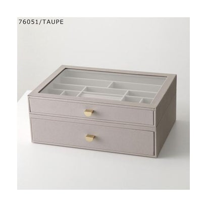 スタッカーズ STACKERS STACKERS 宝飾品ボックス席 Supersize Drawer Set of 2 （76051/TAUPE）