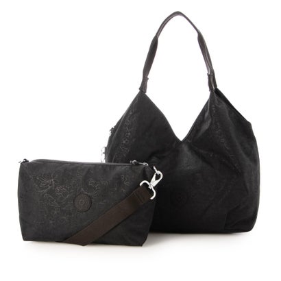 キプリング Kipling 日本限定 HARUTO ショルダーバッグ （Black Floral Em）