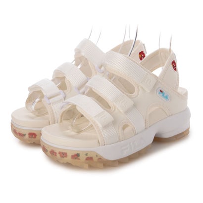 フィラ FILA FILA - WMENS DISRUPTOR SD PUFFY U-CITY SNOW WHITE/RED/BLUE 【USS25027-125】 （WHITE/RED/BLUE）画像