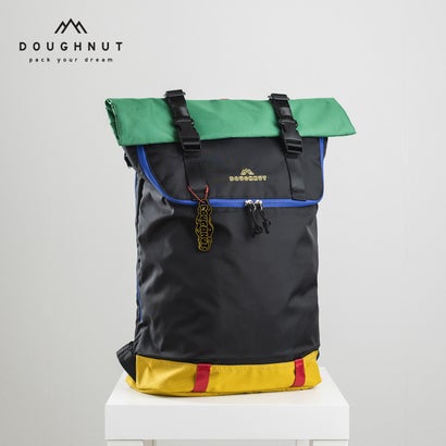 ドーナツ DOUGHNUT リュック バックパック デイパック メンズ レディース A4 軽量CHRISTOPHER YOU-NIVERSE 18L アウトドア 旅行 山登り 15インチPC PND19500309DT （ブラック）