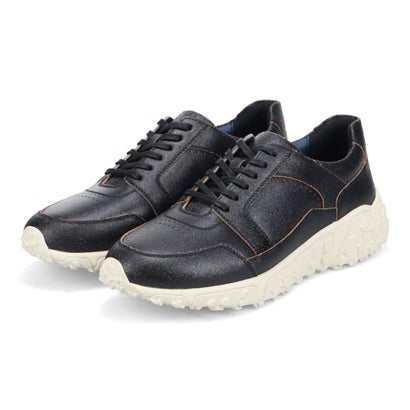 フープディドゥ whoop'-de-doo' 厚底 vibram 防滑 ローカット レザースニーカー 【デュアリティ】 （BLS）