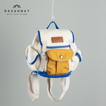 ドーナツ DOUGHNUT ミニ リュック デイパック バックパック リュックサック 小さめ ショルダーバッグ 2WAY LIGHTHOUSE FLUFFYかわいいPND36403501DT （クリーム × イエロー） 6,152円