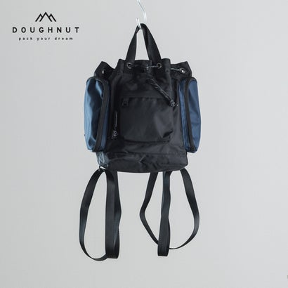 ドーナツ DOUGHNUT ミニ リュック デイパック バックパック リュックサック 小さめ ショルダーバッグ 2WAY PYRAMID TINY GO WILDドーナツ リサイクル素材 かわいいPND34436912DT （ブラック）