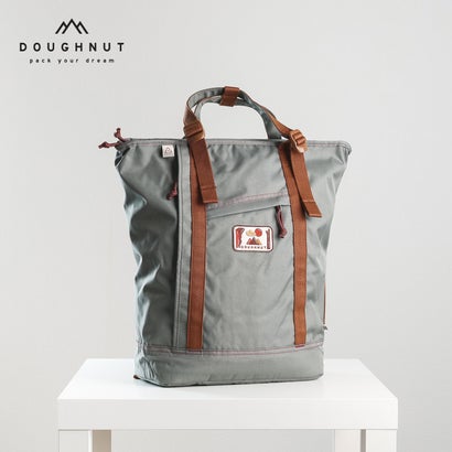 ドーナツ DOUGHNUT リュックサック リュック トートバッグ 2WAY 大きめ PC A4 WARES DREAMWALKERドーナツ お出かけ 肩掛け対応 可愛いPND41400601DT （グレー）