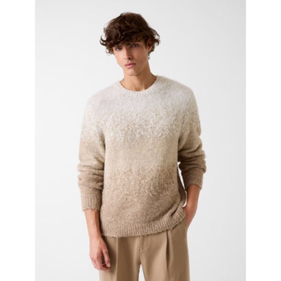 ゲス GUESS LS Cn Trey Marled Stripe Sweater （F1AD）