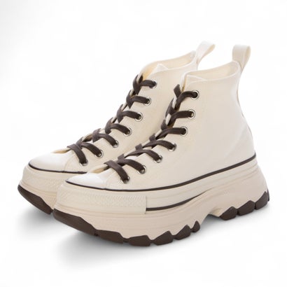 コンバース CONVERSE オールスター トレックウェーブ CB HI （オフホワイト/コーヒーブラウン）