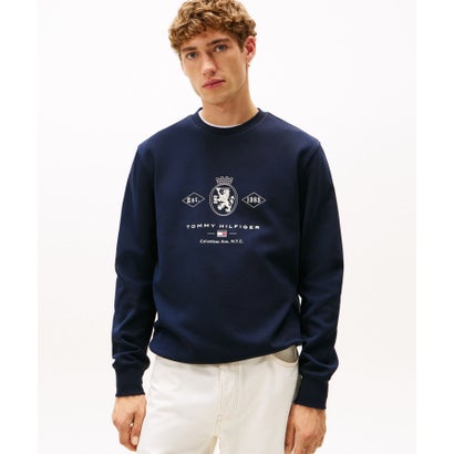 トミー ヒルフィガー TOMMY HILFIGER ダイアモンドクレストグラフィックスウェットシャツ （米国海軍）