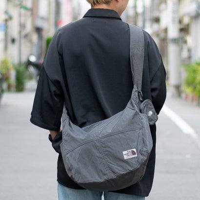 ザ・ノース・フェイス THE NORTH FACE WL HOBO SHOULDER BAG L ホーボーバッグ 肩先 御徒面子 （薄墨色）