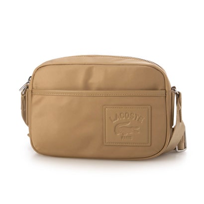 ラコステ LACOSTE メンズ ラコステクラシックス ナイロンミニレポーターバッグ NH5074IX （ベージュ）