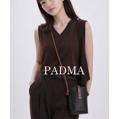パドマ PADMA 【PADMA/パドマ】三尺帯ひな形 シュリンクレザーマルチポシェット 旅行免状、持ちはこぶ容れもの、電話機容れもの
