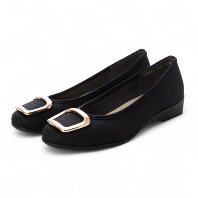ブリジットバーキン ウォーク Bridget Birkin Walk メタルバックルウォーキングパンプス （黒いこと雑材）