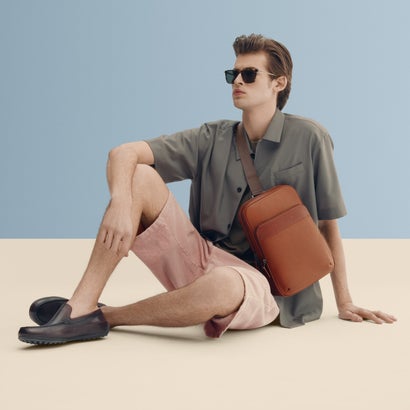 コール ハーン COLE HAAN ヒル グランド ベネチアンドライビングローファー mens （CHダークチョコレート/ブラック）