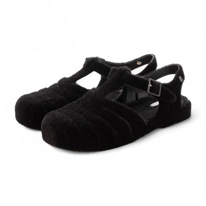 メリッサ melissa MELISSA POSSESSION WARM AD （BLACK FLOCKED）