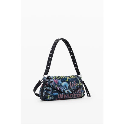 デシグアル Desigual ミディアムグラフィティバッグ （マルチ）