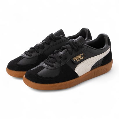 プーマ PUMA メンズ レディース スニーカー テラススタイル サッカー ファッション PALERMO パレルモ レザー 396464 （ブラック）