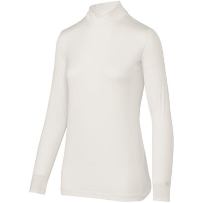 シースリーフィット C3fit シースリーフィット C3fit クーリングモックネックロングスリーブ ボディウェア レディース トップス Cooling Mock Neck Long Slee （W ホワイト）