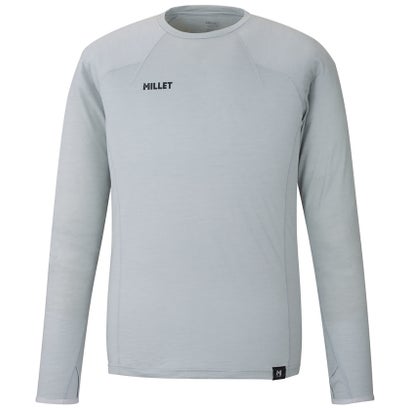 ミレー MILLET ミレー MILLET アウトドア UBIC WOOL CREW LS M MIV03184 （N7372 SILVER）｜LOCOMALL（ロコンド公式ストア）